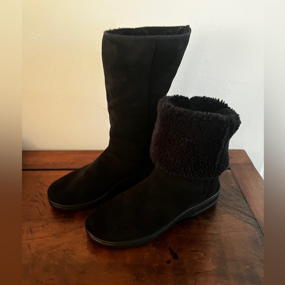 Arcopedio Milan2 Women’s Boot with Faux Fur Lining. Black. Vegan.Size 41 - Picture 3 of 14